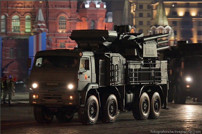 Không khí chuẩn bị cho Ngày chiến thắng 9/5 đang diễn ra rất sôi động tại thủ đô Moscow.